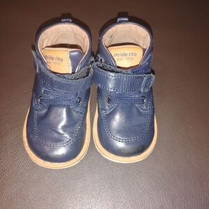 Stride Rite SRT Quinn Blue Nay Baby Boot 4M